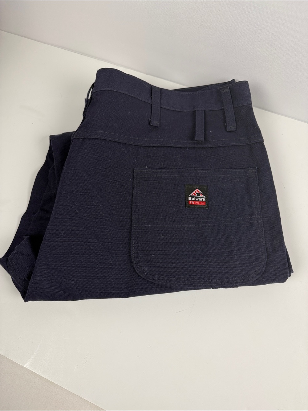 Navy FR Cargo Work Pants for Men